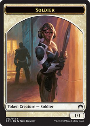 Soldier token | Magic Origins