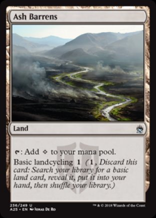 Ash Barrens | Masters 25