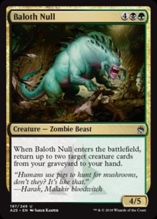 Baloth Null | Masters 25