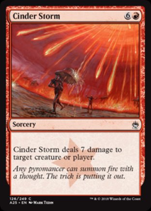 Cinder Storm | Masters 25