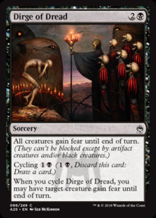 Dirge of Dread | Masters 25