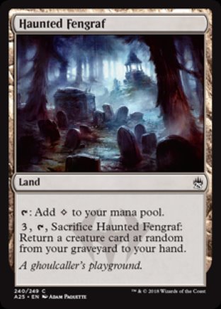 Haunted Fengraf | Masters 25