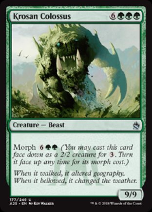 Krosan Colossus | Masters 25