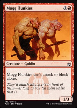 Mogg Flunkies | Masters 25