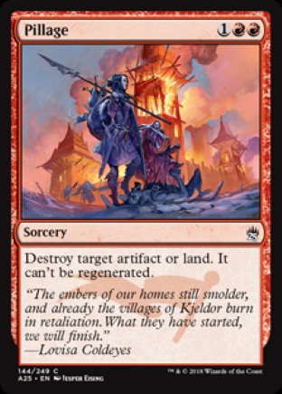 Pillage | Masters 25