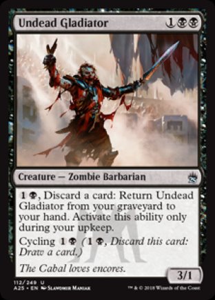 Undead Gladiator | Masters 25