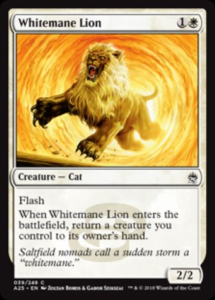 Whitemane Lion | Masters 25