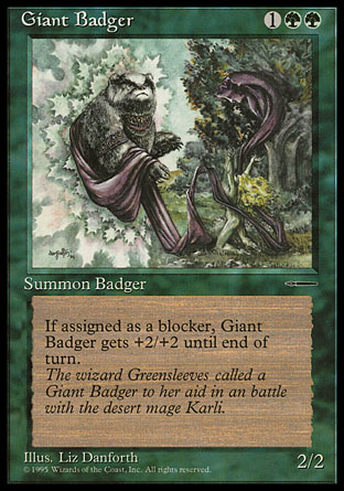 Giant Badger | Media Inserts