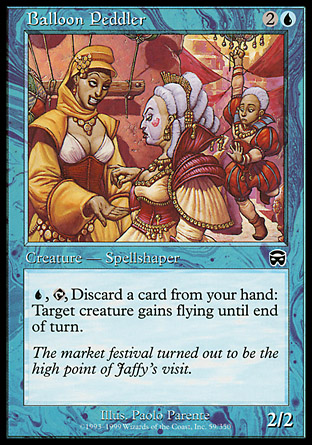 Balloon Peddler | Mercadian Masques