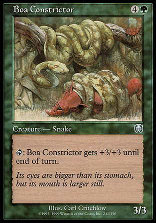 Boa Constrictor | Mercadian Masques