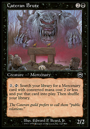 Cateran Brute | Mercadian Masques