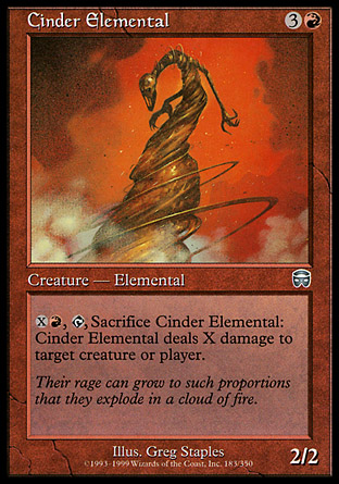 Cinder Elemental | Mercadian Masques