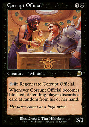 Corrupt Official | Mercadian Masques