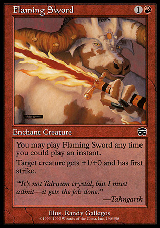 Flaming Sword | Mercadian Masques