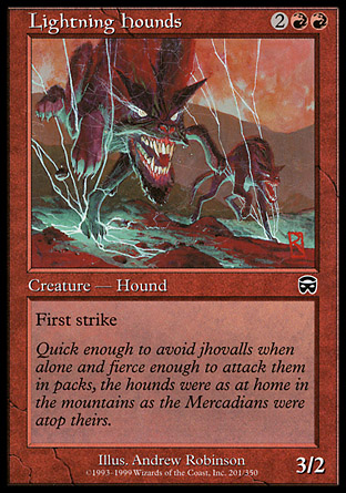 Lightning Hounds | Mercadian Masques