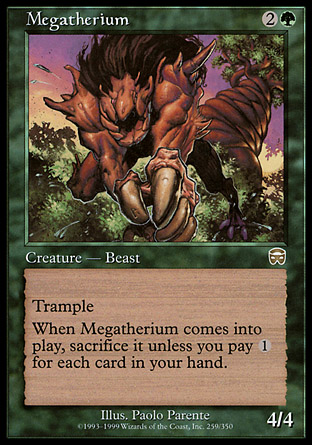 Megatherium | Mercadian Masques