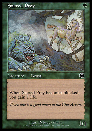 Sacred Prey | Mercadian Masques