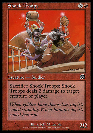 Shock Troops | Mercadian Masques