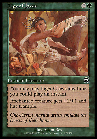 Tiger Claws | Mercadian Masques