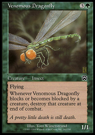Venomous Dragonfly | Mercadian Masques