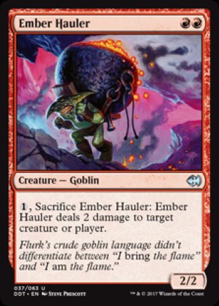 Ember Hauler | Merfolk vs Goblins