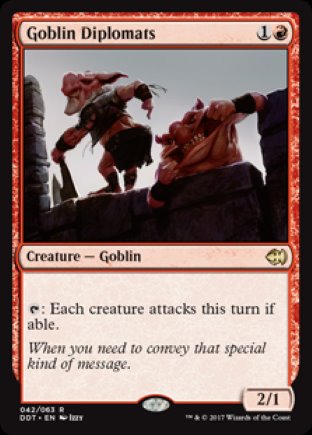 Goblin Diplomats | Merfolk vs Goblins