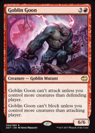 Goblin Goon | Merfolk vs Goblins
