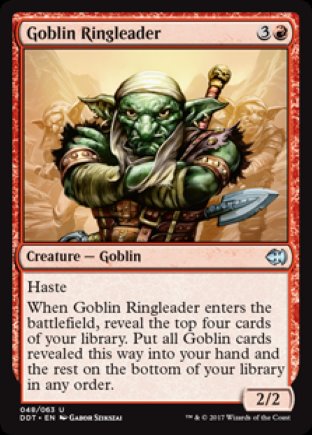 Goblin Ringleader | Merfolk vs Goblins
