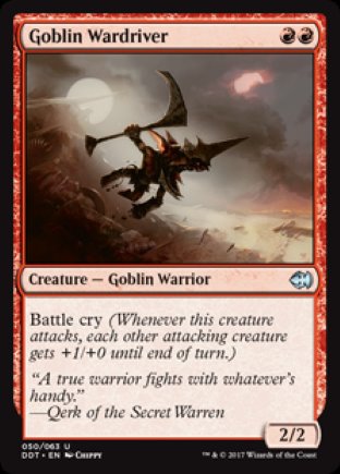 Goblin Wardriver | Merfolk vs Goblins