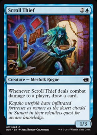 Scroll Thief | Merfolk vs Goblins