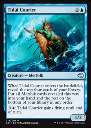 Tidal Courier | Merfolk vs Goblins