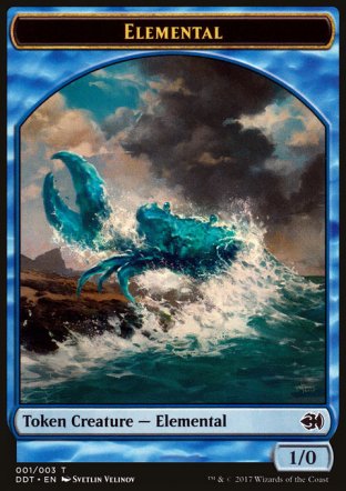 Elemental token | Merfolk vs Goblins