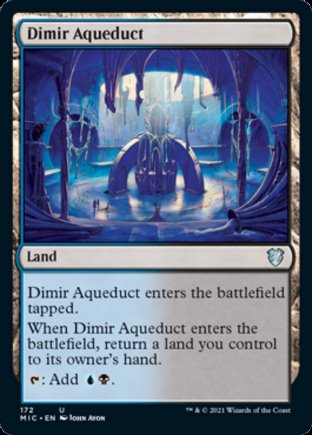 Dimir Aqueduct | Midnight Hunt Commander