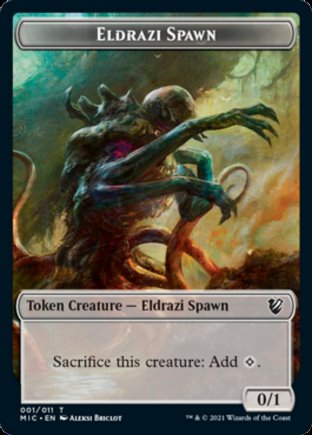 Eldrazi Spawn token | Midnight Hunt Commander