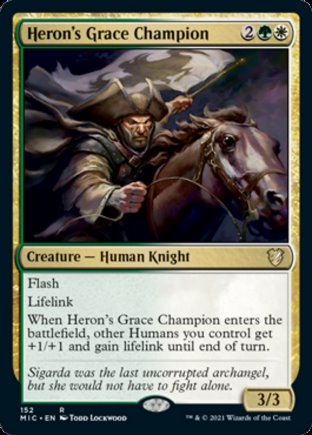 Heron’s Grace Champion | Midnight Hunt Commander