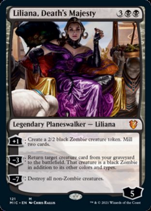 Liliana, Death’s Majesty | Midnight Hunt Commander