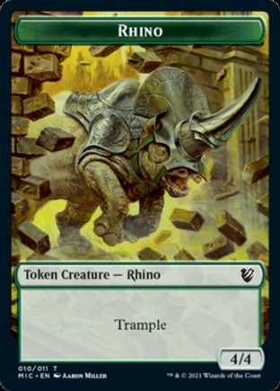 Rhino token | Midnight Hunt Commander