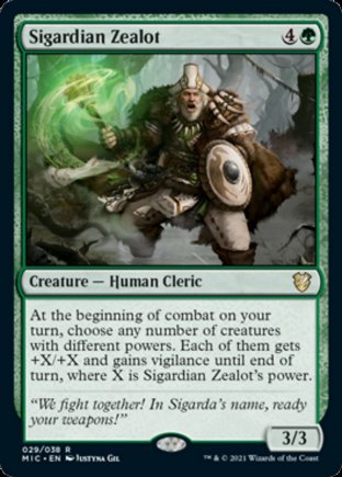 Sigardian Zealot | Midnight Hunt Commander