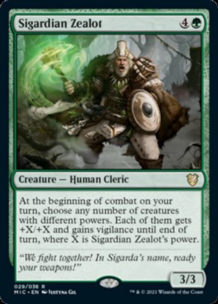 Sigardian Zealot | Midnight Hunt Commander