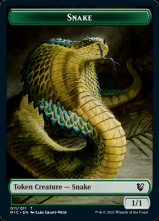 Snake token | Midnight Hunt Commander