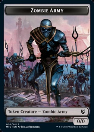 Zombie Army token | Midnight Hunt Commander