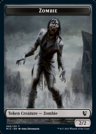 Zombie token | Midnight Hunt Commander