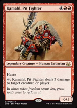 Kamahl, Pit Fighter | Mind vs Might