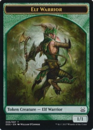 Elf Warrior token | Mind vs Might