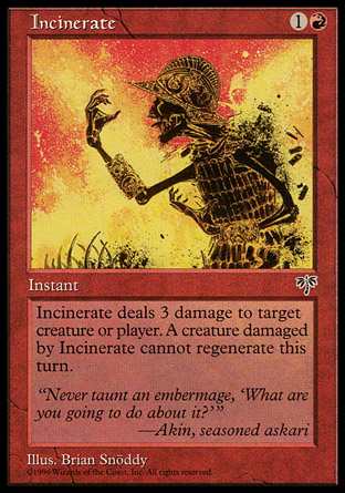 Incinerate | Mirage