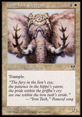 Iron Tusk Elephant | Mirage