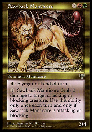 Sawback Manticore | Mirage