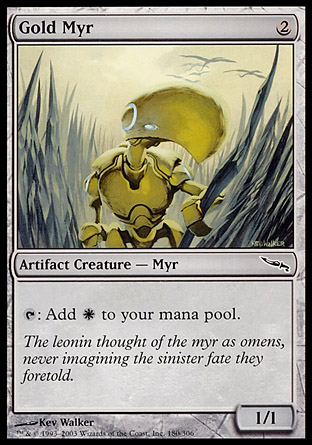 Gold Myr | Mirrodin