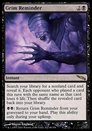 Grim Reminder | Mirrodin