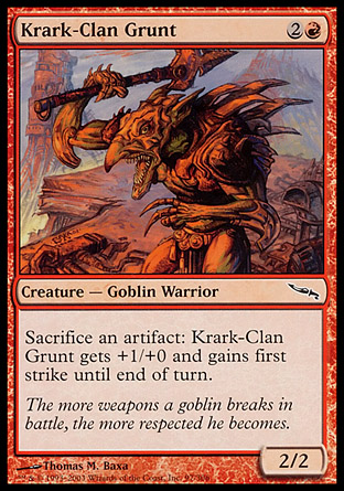 Krark-Clan Grunt | Mirrodin